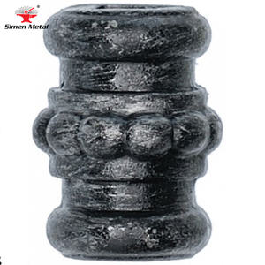 <span class=keywords><strong>Collari</strong></span> in ferro battuto in acciaio fuso parti di ringhiera di migliore qualità borchie decorative in ghisa per cancelli di recinzione - Product Image 2