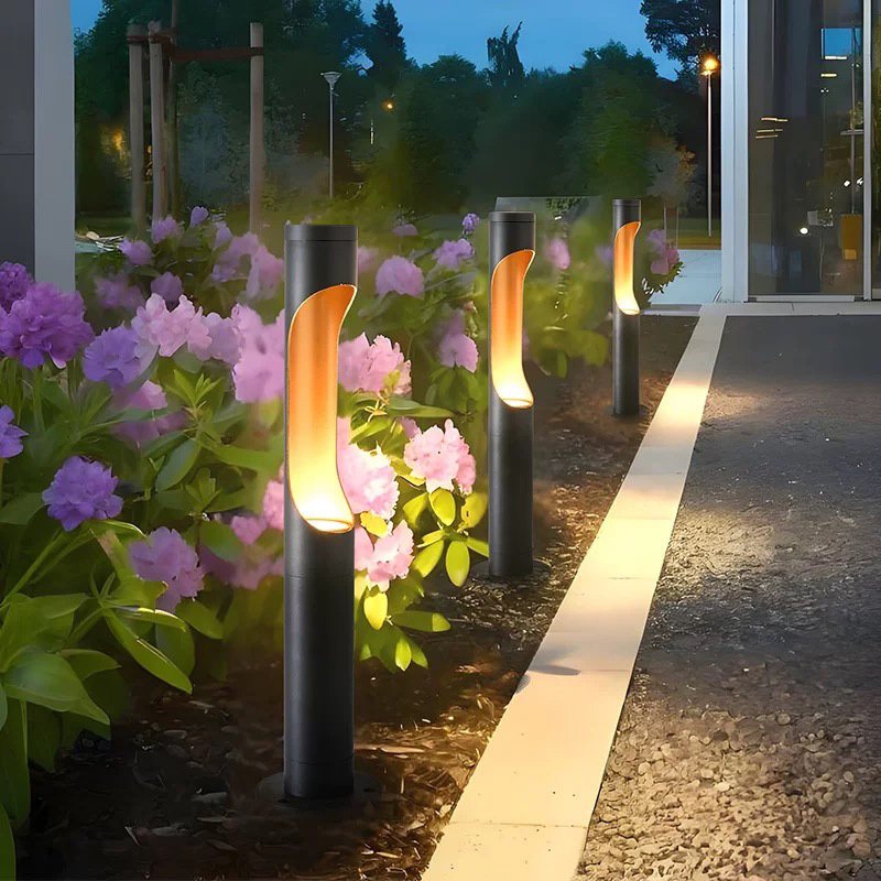 Outdoor Waterproof IP65 10W AC LED Lawn Lamp New Style Aluminum Pillar Garden Path Square Landscape Lights