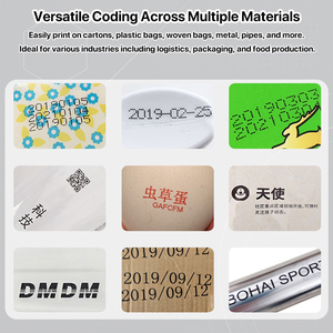 D10 600dpi 12.7mm Multipurpose Smart Handheld <strong>Portable</strong> 4.3Inch Mini Inkjet <strong>Printer</strong> for Wood Metal Packaging Sublimation - Product Image 4