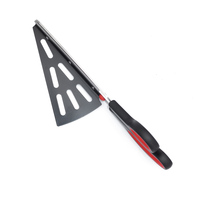 Ciseaux à pizza en acier inoxydable Sunwell avec manche en plastique et spatule de service, pelle à pizza pour restaurants