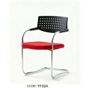 Modern Mesh Office <b>Chair</b> 34396-YF328 Ergonomic Swivel Desk <b>Chair</b> with Fixed Armrests and Plastic Base - Product Image 6