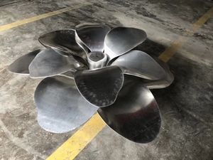 Contemporary Stainless Steel Sculpture <b>Mirror</b> Finish Customized For Building Exterior Anti Corrosion Design - Product Image 4