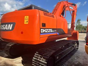 Excavadora de cadenas DOOSAN DH225LC-7 usada original de Corea, excavadora hidráulica de 22 toneladas con pocas horas de trabajo, maquinaria de construcción para miniexcavadoras - Product Image 4