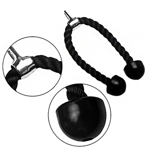 <span class=keywords><strong>Cuerda</strong></span> de Tríceps de Doble Agarre para Fitness, <span class=keywords><strong>Cuerda</strong></span> de Bíceps, Accesorios de Fitness, <span class=keywords><strong>Cuerda</strong></span> de Tracción, Equipo de Gimnasio, Kit de <span class=keywords><strong>Polea</strong></span> de Tríceps - Product Image 2