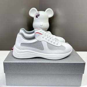 Zapatos Deportivos Planos de Cuero de Alta Calidad, Combinables con Todo, para Caminar y Hacer Ejercicio, Modelo Winter Stock Americas Cup Home Head - Product Image 4