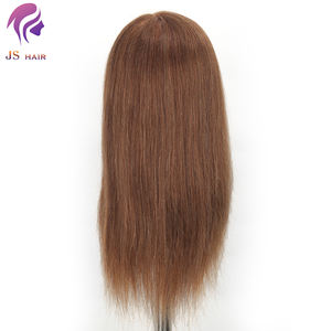 Cabeza de Maniquí de Pelo Natural 100% Real, Cabeza de Muñeca <span class=keywords><strong>para</strong></span> Peinado, Cabeza de Maniquí <span class=keywords><strong>para</strong></span> Peinado - Product Image 5