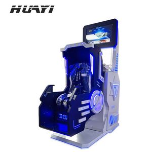 เก้าอี้ VR หมุนได้ 360 องศา เกม VR 9D โครงสร้างโลหะไฟเบอร์กลาส สำหรับใช้ในร่ม ห้างสรรพสินค้า สวนสาธารณะ ขายดี - Product Image 3