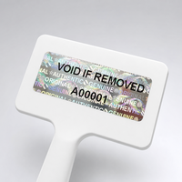 Étiquette holographique anti-effraction résistante à l'huile, directement du fournisseur, pour l'authentification de la marque et la validation de l'authenticité