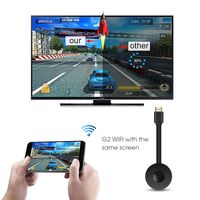 Adaptateur de mise en miroir d'écran sans fil Full HD 1080P Plug and Play avec Miracast AirPlay, Dongle HDMI compact pour la vente en gros