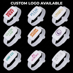 Bracelet LED à <span class=keywords><strong>t</strong></span>élécommande avec logo personnalisé, programmable RGB, pour concerts, événements sportifs, éclairage de foule - Product Image 3