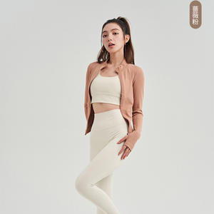 Jaket Lari Gym JLM 2023 Model Zip-up untuk Bernapas dan Ringan dengan Fitur Peregangan Empat Arah - Product Image 6