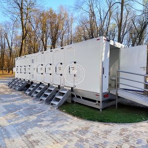 Bathroom Unit And Mobile Toilets Outdoor Shower <b>Trailer</b> Vip Portable Toilet Porta Potty With Water - Product Image 3