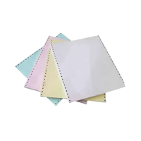 Impression Double face personnalisée A4 rouge, cartes de carbone bicolore, papier de copie sans carbone en rouleau, offre spéciale