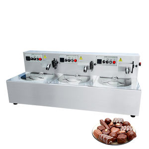 Petite machine à chocolat pour beurre de noix, broyage, fusion, mélangeur, machine à chocolat 3 kg, 5 kg, 8 kg <span class=keywords><strong>et</strong></span> production de chocolat en pierres - Product Image 4