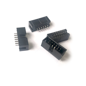 Connecteur IDC Box Header DC3 double rangée 6/8/10/12/14/16/18/20/24/26/30-50 broches, prise ICD noire, pas de 2,54 mm - Product Image 2