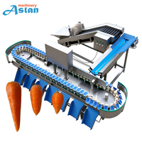 Automatische multifunctionele weeg- en sorteermachine voor groenten, fruit, rundvlees, noten, 304 roestvrij staal, hoge efficiëntie