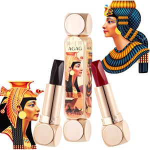 Lápiz Labial <span class=keywords><strong>AGAG</strong></span> de Seis Colores, Doble Tubo, Mate, Impermeable, Hidratante, de Larga Duración, Maquillaje, Cosméticos, Belleza - Product Image 1