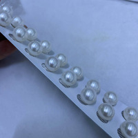 Perles d'eau douce naturelles blanches de 10-11 mm, qualité AAAAA, paire assortie pour la fabrication de bijoux et de boucles d'oreilles DIY