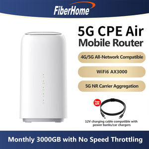 <span class=keywords><strong>FiberHome</strong></span> 5G CPE (3.8Gbps Dual-band Wi-Fi 6) พร้อมพอร์ตเสียงและ USB สำหรับใช้ในบ้าน - Product Image 2