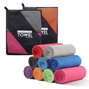 Embroidered Sports Towels Microfiber Towels Pocket Embroidered Pocket Sports Towel Adult Football Game Embroidered Logo for Home