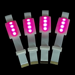 Bracelet lumineux clignotant pour concert, vente flash, synchronisation DMX, télécommande RF, personnalisable, <span class=keywords><strong>sans</strong></span> <span class=keywords><strong>fil</strong></span>, vente en gros - Product Image 1