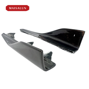 Splitter M2 Tuning, Parti Auto per <span class=keywords><strong>BMW</strong></span> Serie <span class=keywords><strong>2</strong></span> F87 Coupé M2 Competition 2014-2017, Minigonne Laterali in Fibra di Carbonio - Product Image 4