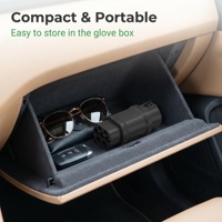 Adaptateur de charge pour véhicules électriques Type 1 vers GB/T 32A, standard US/Japon vers Chine 250V, pour véhicules électriques