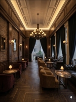 Conception d'intérieur de bar de luxe sur mesure, ensembles de meubles de bar, conception de comptoirs et vitrines de bar de restaurant moderne, service tout-en-un