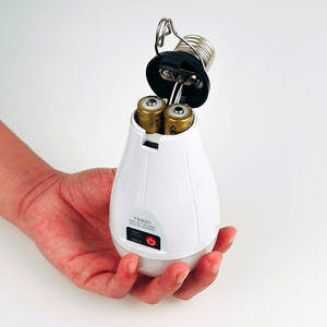 <span class=keywords><strong>Ampoule</strong></span> <span class=keywords><strong>LED</strong></span> électrique rechargeable AC/DC alimentée par batterie au lithium avec USB - Product Image 3