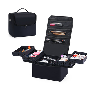 Nuevo Estuche Organizador de <span class=keywords><strong>Maquillaje</strong></span> Profesional de Alta Calidad, Vacío, para Cosméticos, de Viaje, con Gran Capacidad de Almacenamiento - Product Image 1