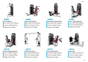 Macchina Adduttore Interno Coscia Regolabile K-FIT, Attrezzo per l'Allenamento delle Cosce con Carico Selezionabile GS-AN09, Attrezzatura Fitness con Carico a Perno per Palestra - Product Image 4