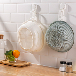 Multifunzione in plastica trasparente ventosa ventosa ganci a parete lavabo e porta gancio da cucina per <span class=keywords><strong>bagno</strong></span> - Product Image 1