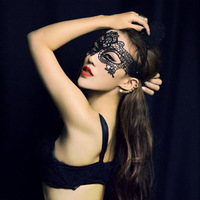 Masque en dentelle pour femme, thème fête, prix d'usine, vente en gros, mode, pas cher
