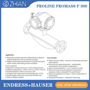 เครื่องวัดอัตราการไหลแบบโคริโอลิส Endress+Hauser E+H รุ่น Proline Promass F 300 8F3B ราคาดี - Product Image 3
