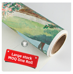 Vải <span class=keywords><strong>Canvas</strong></span> Thô Có Thể In Cuộn Vải <span class=keywords><strong>Polyester</strong></span> Cho Latex Thân Thiện Với Môi Trường - Product Image 6