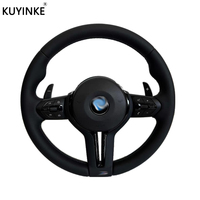Volant Sport M en cuir Alcantara avec garniture en carbone pour Bmw F10 F30 M2 F87 M3 F80 M4 F82 M5 F90 X5m E70 E60 E90 E92