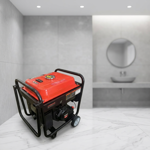 เครื่องกำเนิดไฟฟ้าเบนซิน SS SAMSON 5.5KW 4 จังหวะ 225CC 230V แบบพกพา ระบายความร้อนด้วยอากาศ พร้อมล้อ ถังน้ำมัน 25 ลิตร - Product Image 3