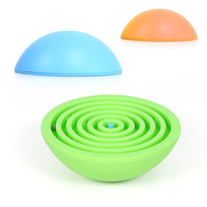 Puzzle magique 3D, labyrinthe de billes d'intelligence, labyrinthe d'équilibre demi-sphérique, jouet éducatif portable pour enfants - Product Image 5