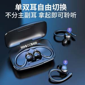 Nueva herramienta de modelo privado T82 transfronteriza, pantalla de potencia, reducción de ruido, oreja colgante, deportes, inalámbrica para acero inoxidable - Product Image 5