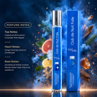 Mini Parfum en Gros 35ml Boisé pour Homme, Vaporisateur Original avec Notes Arabes Fraîches de Pamplemousse, Menthe, Encens et Cèdre, Parfum Longue Durée