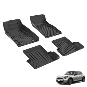 Tapetes de Calidad Superior 3D de TPE para Coche Juego de 4 Piezas Revestimiento de Alfombra y Maletero para <span class=keywords><strong>Mini</strong></span> <span class=keywords><strong>Cooper</strong></span> Hardtop 4 Puertas <span class=keywords><strong>Cooper</strong></span> F56 2025- - Product Image 1