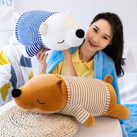 Couverture de sieste et oreiller 2-en-1 en peluche, motif éléphant et hippopotame mignons, confortable, pour le sommeil des enfants, adaptée à la climatisation