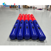 Bâton de combat gonflable de pôle de joute scellé à l'air de couleur personnalisée pour le jeu de joutes de gladiateur