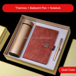 Venta al por mayor personalizada 3 en 1 Notebook Thermos Pen Executive Corporate Gift Set - Product Image 4