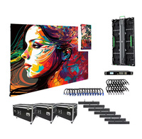 Écran LED extérieur GPXP High Brush P2.976 500x1000 500x500 pour location, concerts et événements, étanche, mur vidéo LED couleur pleine