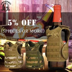 Sinairsoft a Miniature Hunting Molle Vest Beverage <b>Cooler</b> Polyester <b>Mini</b> Hunting Vests for Sale - Product Image 5