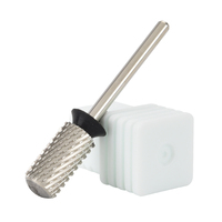 Forets à ongles droits en carbure de tungstène et acier inoxydable Evolisse pour l'élimination du gel épais, manucure, salon, usage domestique, OEM