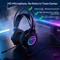 Casque d'ordinateur avec audio spatial, microphone d'enregistrement USB pour PC, conception supra-auriculaire confortable, annulation active du bruit