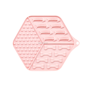 Comedero lento de silicona ecológico para gatos y <span class=keywords><strong>perros</strong></span>, plegable con ventosa, plato compatible con agua para viajes en interiores/exteriores - Product Image 1