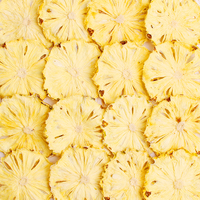 Tranches d'ananas séchées Bo Luo Pian, fruits déshydratés naturels pour mélanges de thés aux fruits, collations, vente en gros, OEM, directement de l'usine